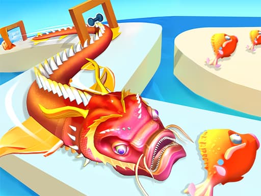Fish Evolution 3d game screenshot - arcade - Free online game