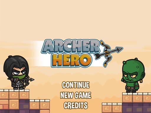 Archer Super Hero game screenshot - adventure - Free online game