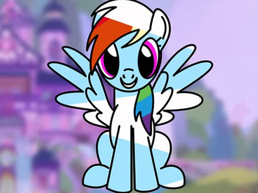 My Little Pony Coloring Book Online游戏截图 - girls - 免费在线游戏
