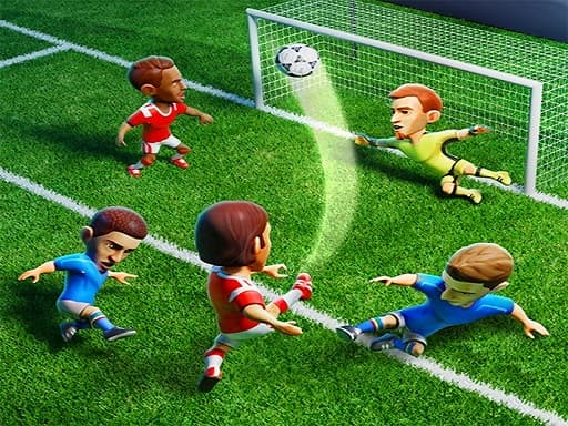 Captura de pantalla del juego Crazy Goal : Soccer Stickman - sports - Juego gratuito en línea