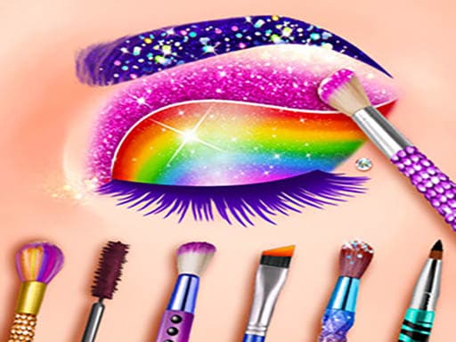 Captura de pantalla del juego Eye Art: Magic Eye Makeup - hypercasual - Juego gratuito en línea