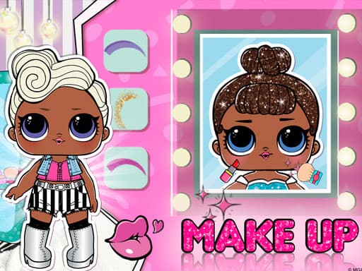 LOL Beauty Salon game screenshot - girls - Free online game