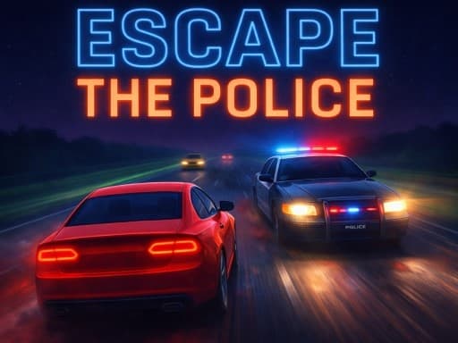 Escape the Police game screenshot - racing - Free online game