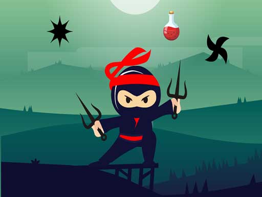 Somersault Ninja: Samurai Ninja Jump game screenshot - hypercasual - Free online game