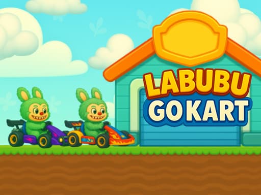 Labubu Gokart game screenshot - racing - Free online game