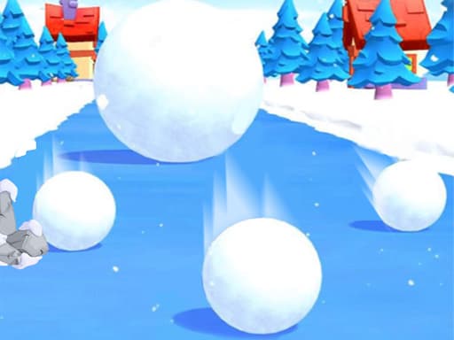 SnowBall Speed游戏截图 - racing - 免费在线游戏