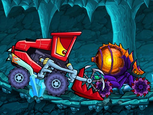 Car Eats Car: Dungeon Adventure game screenshot - racing - Free online game