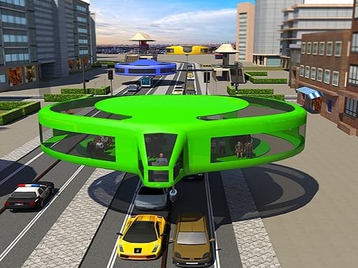 Captura de pantalla del juego Future Bus Driving Simulator 2022 Bus Games - 3d - Juego gratuito en línea