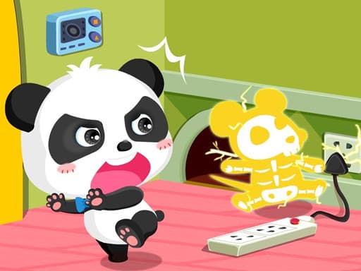 Baby Panda Home Safety游戏截图 - girls - 免费在线游戏