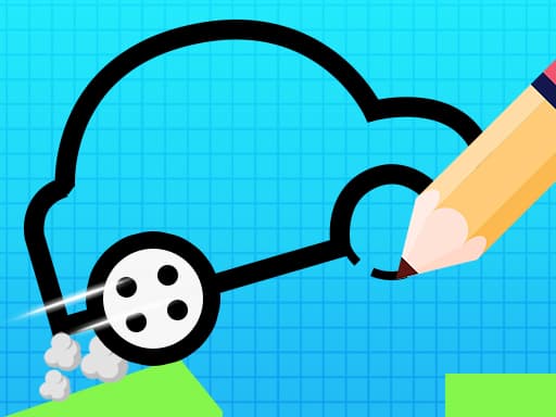 Draw Your Car game screenshot - hypercasual - Free online game