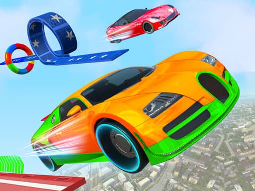 Captura de pantalla del juego Crazy Ramp Car Stunt: Impossible Tracks Car Games - sports - Juego gratuito en línea