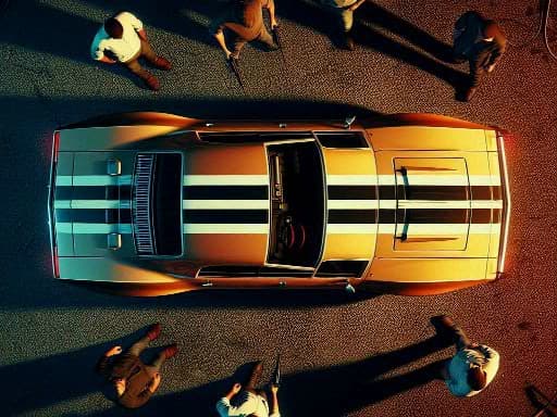 Captura de pantalla del juego GTA Car Rush - shooting - Juego gratuito en línea