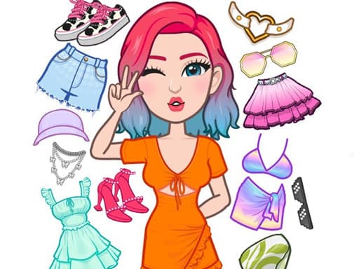 Avatoon Avatar Maker游戏截图 - girls - 免费在线游戏