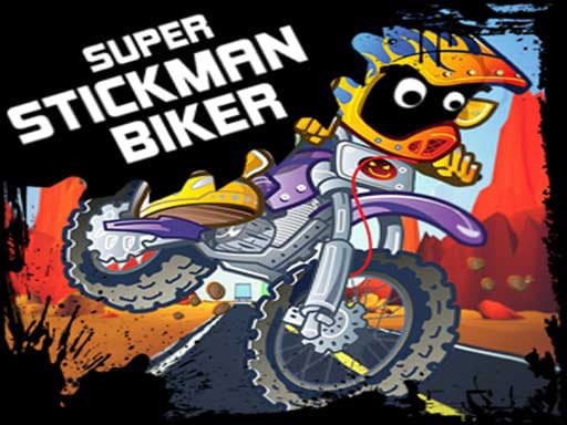 Captura de pantalla del juego Super Stickman Biker - adventure - Juego gratuito en línea