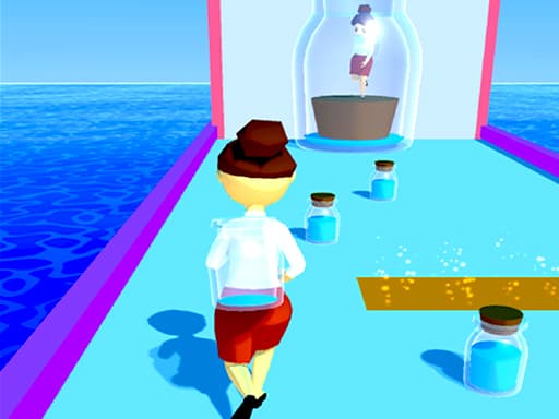 Save Water Race game screenshot - hypercasual - Free online game