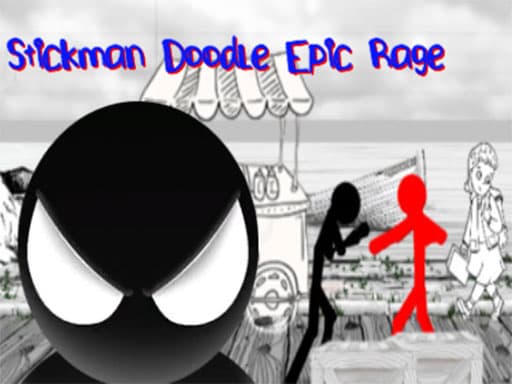 Stickman Doodle Epic Rage游戏截图 - arcade - 免费在线游戏