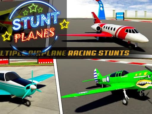 Stunt Planes game screenshot - racing - Free online game