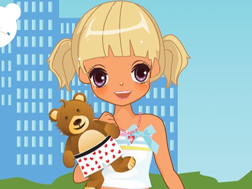 Little Girl Dress Up游戏截图 - girls - 免费在线游戏