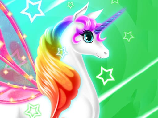 Dress Up Unicorn game screenshot - girls - Free online game