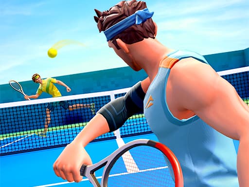 Captura de pantalla del juego Tennis World Open 2021: Ultimate 3D Sports Gamess - sports - Juego gratuito en línea