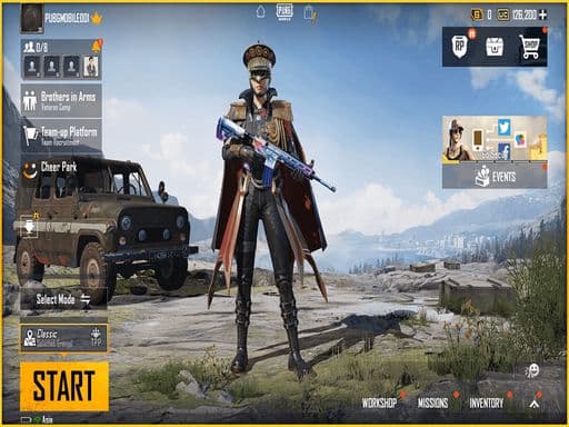 Captura de pantalla del juego New Pubg Mobile - adventure - Juego gratuito en línea