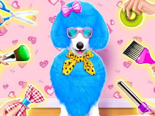 Princess Pet Beauty Salon game screenshot - girls - Free online game