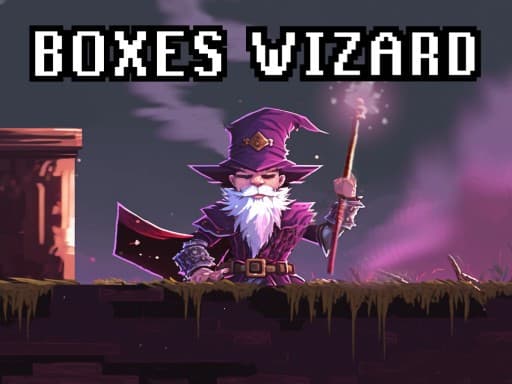 Boxes Wizard游戏截图 - puzzles - 免费在线游戏