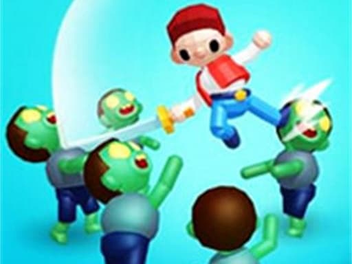 Captura de pantalla del juego Zombie Killer Draw Puzzle Game - 3d - Juego gratuito en línea