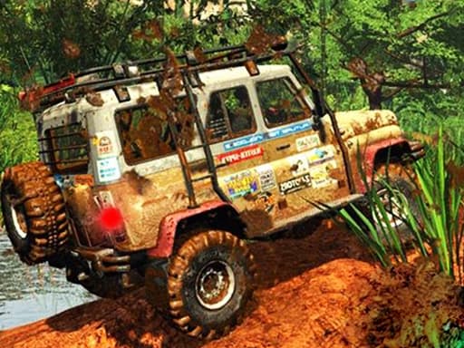 Captura de pantalla del juego Off road Jeep vehicle 3d - racing - Juego gratuito en línea