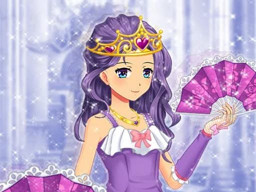 Anime Princess Dress Up Game for Girl game screenshot - girls - Free online game