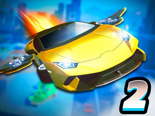 Ultimate Flying Car 2游戏截图 - racing - 免费在线游戏