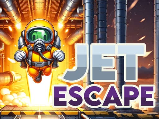 Captura de pantalla del juego Jet Escape - hypercasual - Juego gratuito en línea