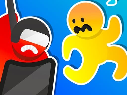 Captura de pantalla del juego Cops Escape - 3d - Juego gratuito en línea