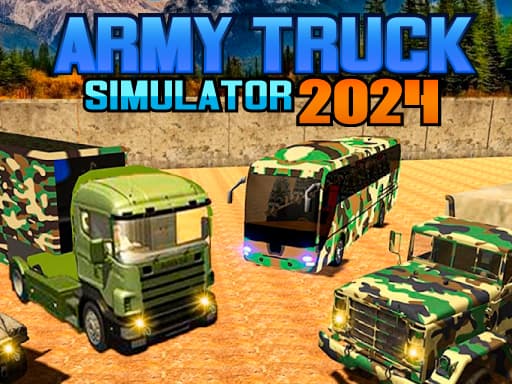 Army Truck Simulator 2024 game screenshot - racing - Free online game