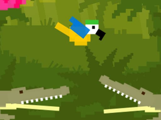 Captura de pantalla del juego Blocky Bird - boys - Juego gratuito en línea
