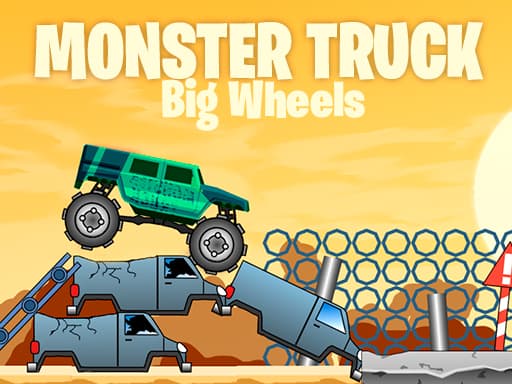Big Wheels Monster Truck游戏截图 - arcade - 免费在线游戏