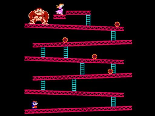 Don Kong Fury game screenshot - arcade - Free online game