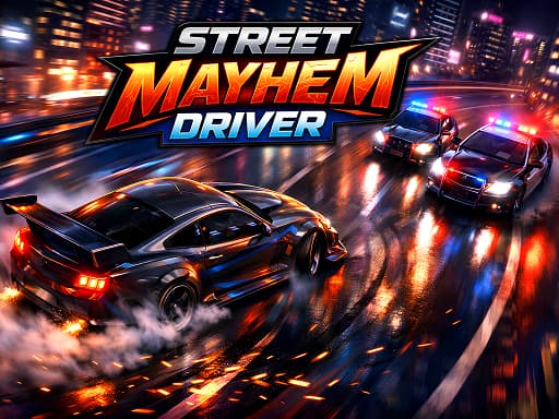 Street Mayhem Driver游戏截图 - arcade - 免费在线游戏