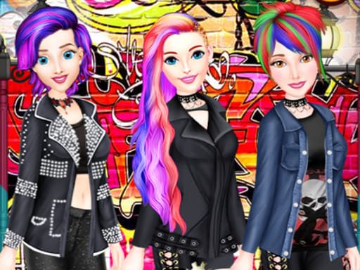 Punk Street Style Queens 2游戏截图 - girls - 免费在线游戏