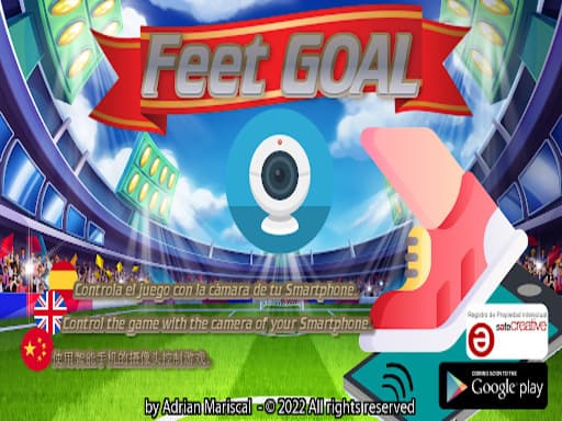 Feet Goal游戏截图 - arcade - 免费在线游戏