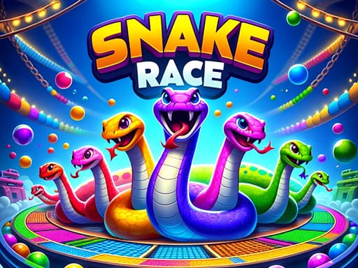 Snake Color Race游戏截图 - racing - 免费在线游戏