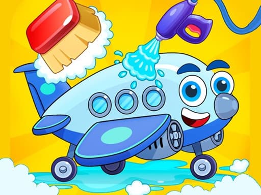 Airplane Wash游戏截图 - boys - 免费在线游戏
