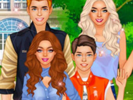 Superstar Family Dress Up Game game screenshot - hypercasual - Free online game