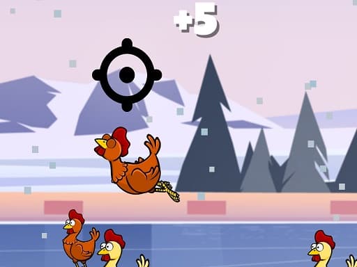 Chicken Shooting 2D游戏截图 - arcade - 免费在线游戏