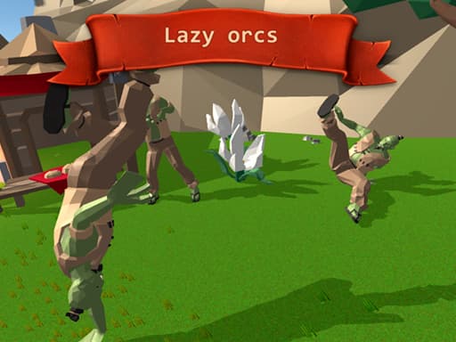 Lazy orcs game screenshot - clicker - Free online game