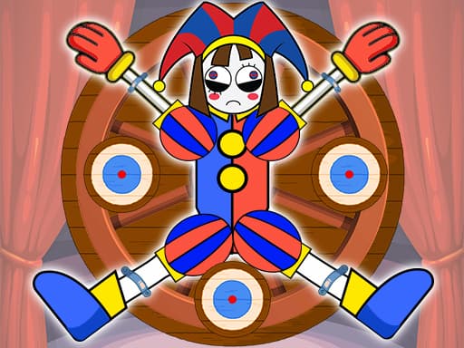 Captura de pantalla del juego Digital Circus Dart - clicker - Juego gratuito en línea