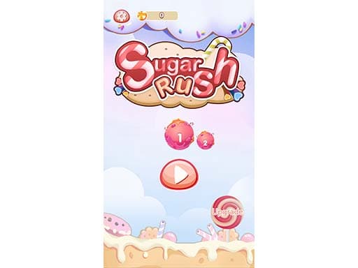 Sugar Rush game screenshot - clicker - Free online game