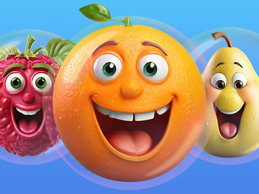Merge fruits: 2048 New in 2D! game screenshot - puzzles - Free online game