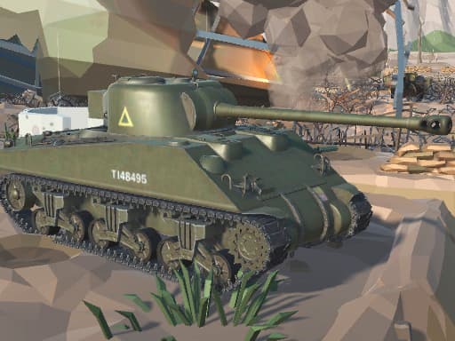 World of Military Tanks game screenshot - shooting - Free online game