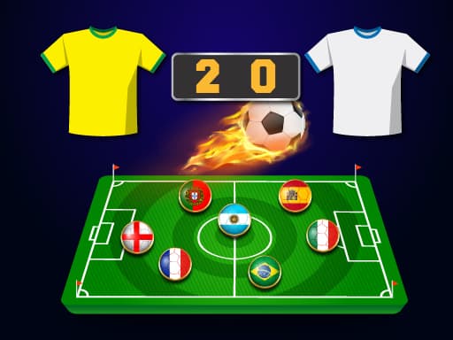 Captura de pantalla del juego Soccer Caps League - sports - Juego gratuito en línea